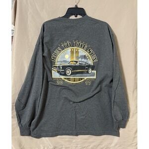 2017 Run to the Sun official car show long sleeve t-shirt dark charcoal MB,‎ SC